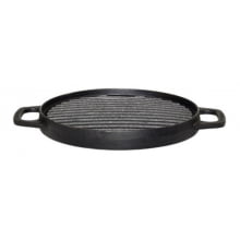 chapa ferro fundido, dupla face, 27 cm, grill, grelhar, bifeteira, bifeira, fundição santana